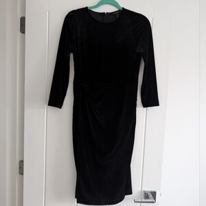 Banana Republic Velvet Midi Dress